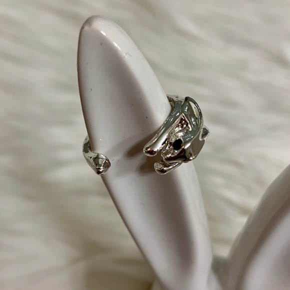 Silver Bunny Ring - Picture 1 of 4